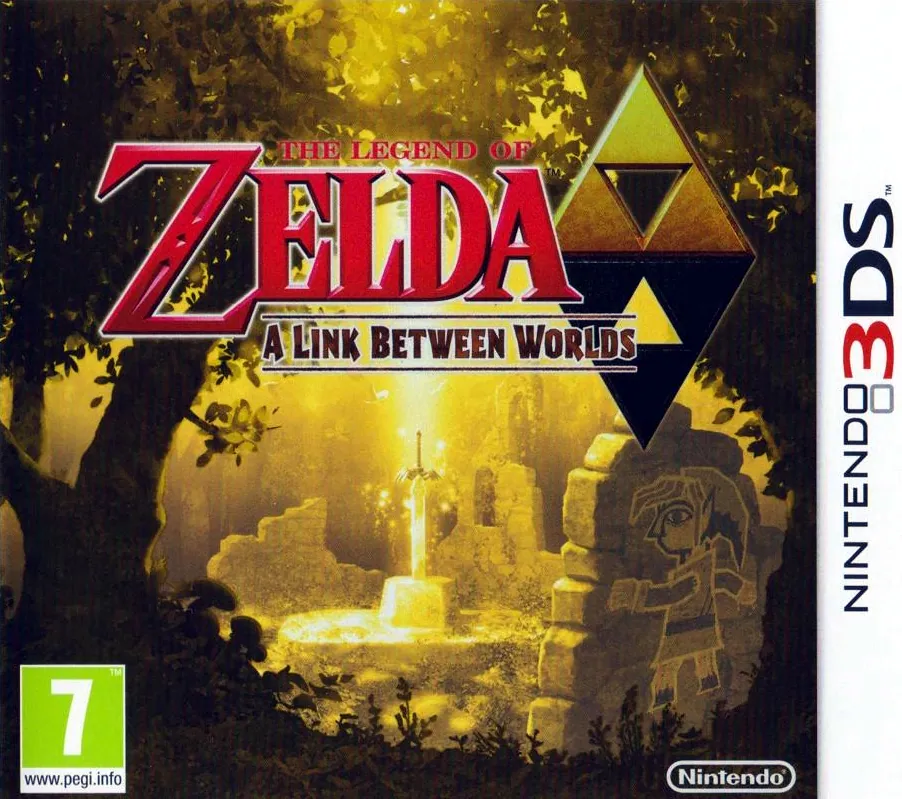 Europe box art for The Legend of Zelda: A Link Between Worlds