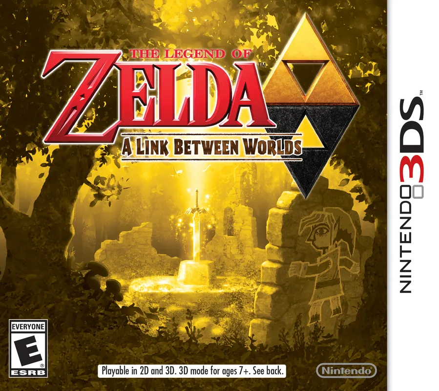 North America box art for The Legend of Zelda: A Link Between Worlds