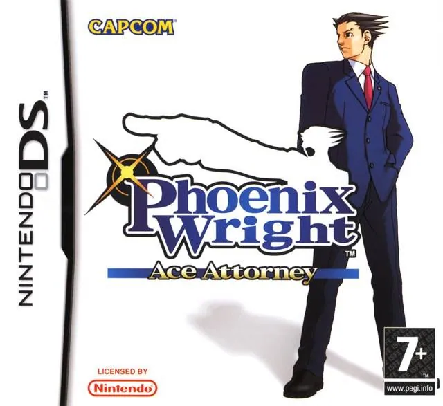 Europe box art for Phoenix Wright: Ace Attorney