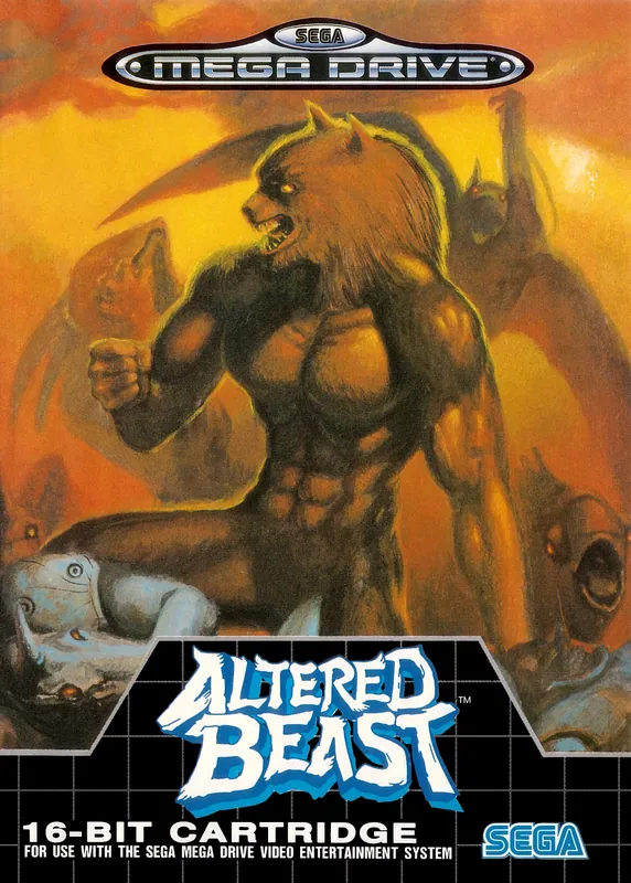 Europe box art for Altered Beast