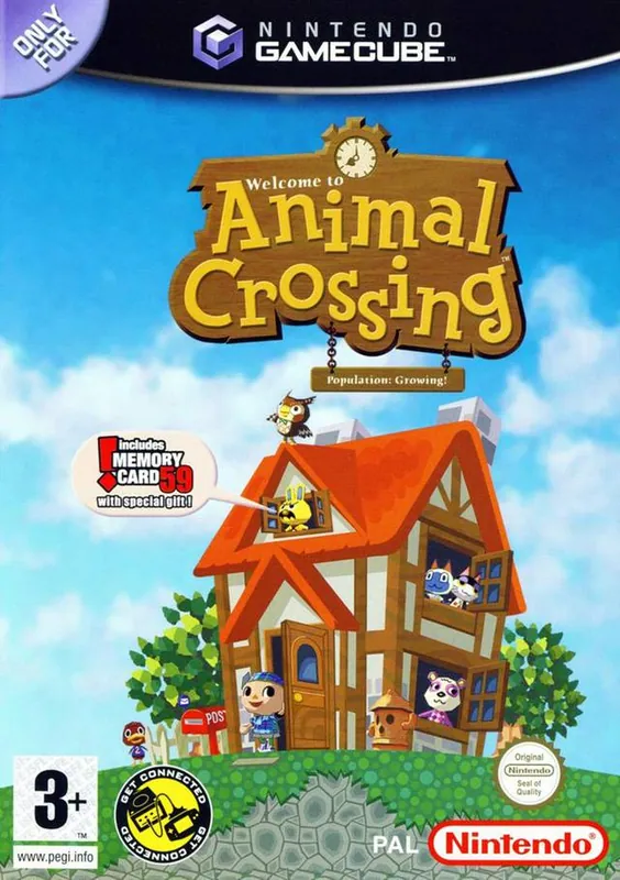 Europe box art for Animal Crossing