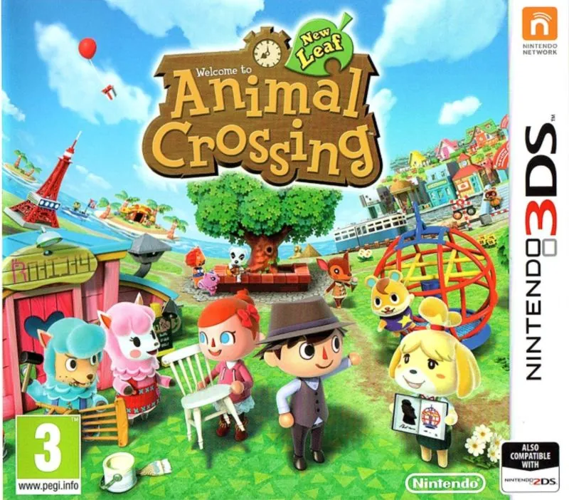 Europe box art for Animal Crossing: New Leaf