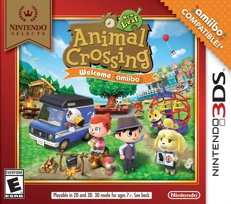 North America box art for Animal Crossing: New Leaf