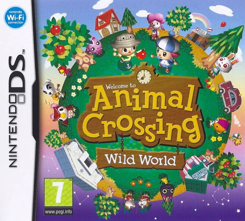 Europe box art for Animal Crossing: Wild World