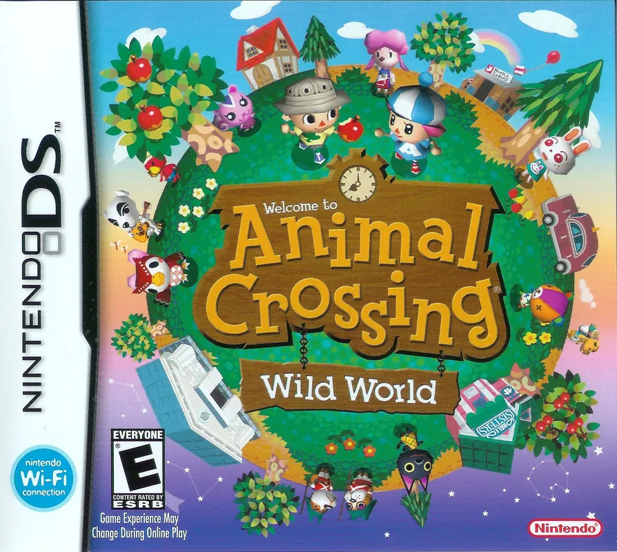 North America box art for Animal Crossing: Wild World
