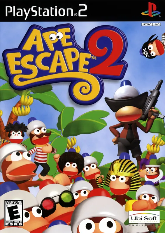 North America box art for Ape Escape 2