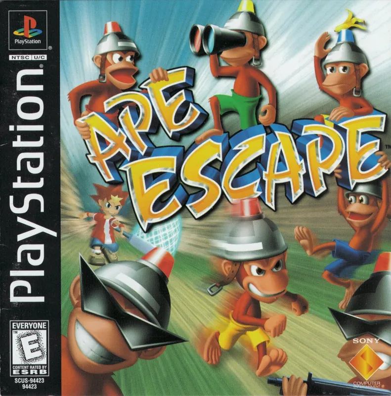 North America box art for Ape Escape