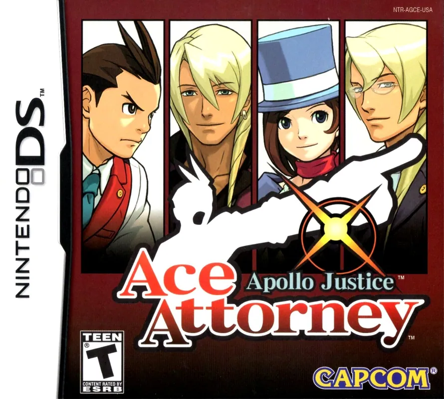 North America box art for Apollo Justice: Ace Attorney