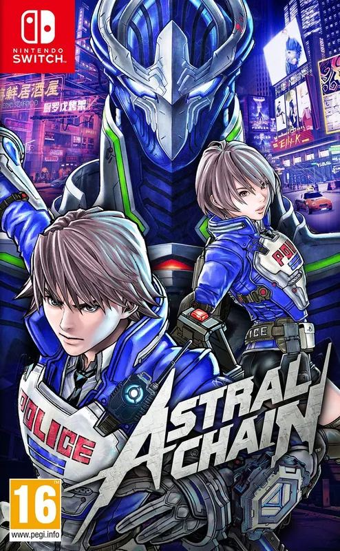 Europe box art for Astral Chain