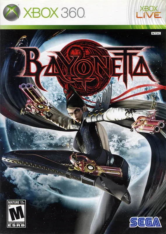 North America box art for Bayonetta