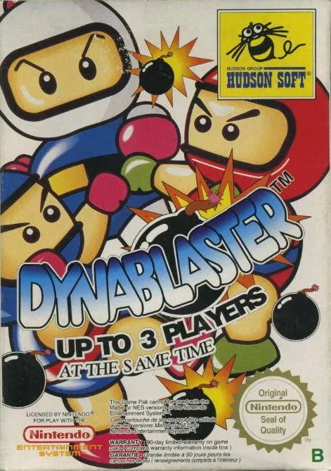 Europe box art for Dynablaster