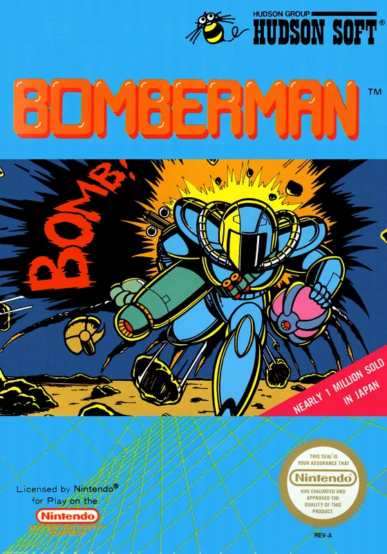 North America box art for Bomberman