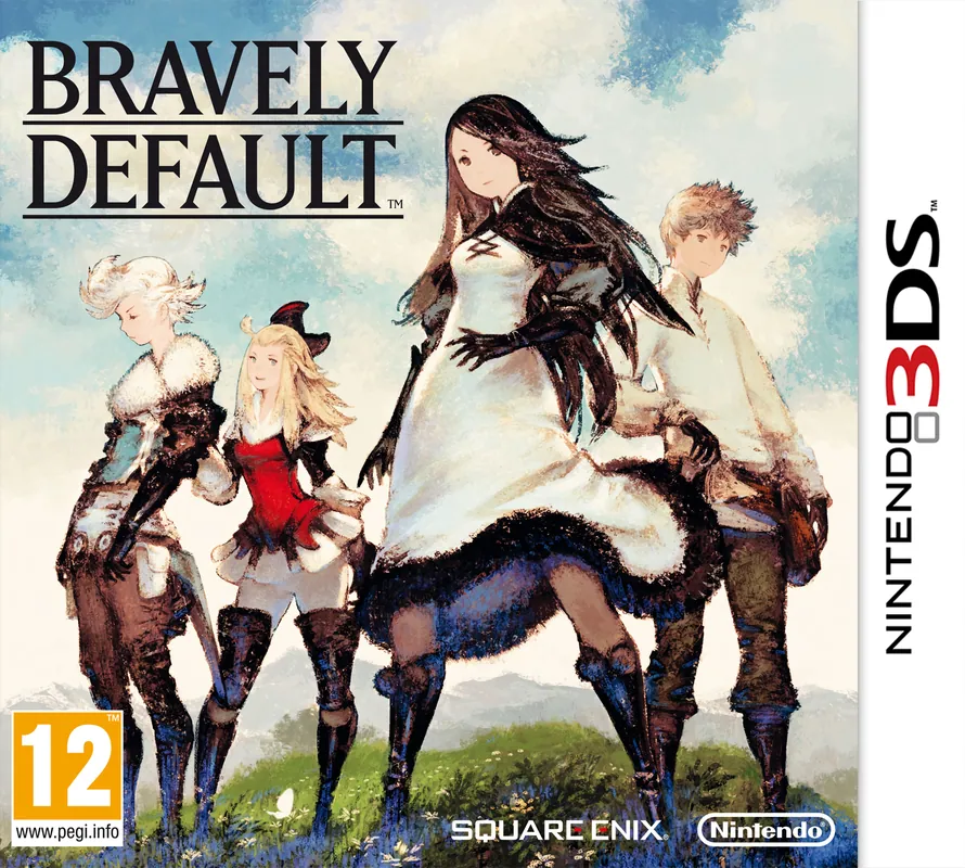 Europe box art for Bravely Default