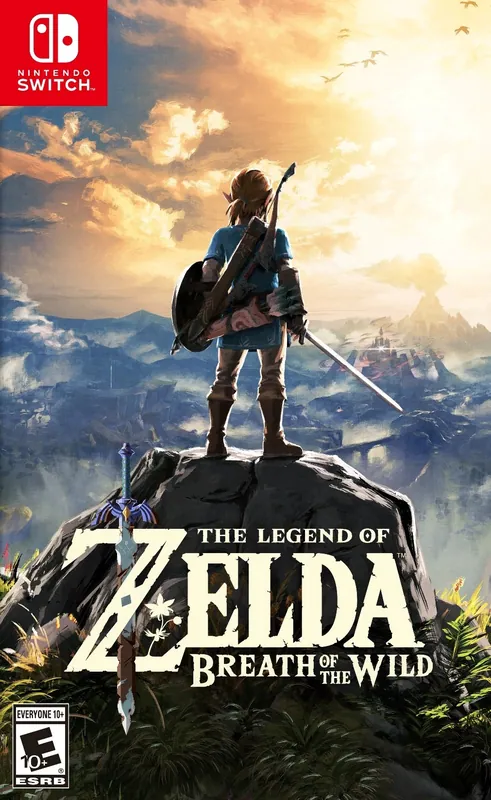 North America box art for The Legend of Zelda: Breath of the Wild
