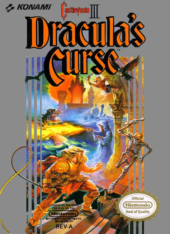 North America box art for Castlevania III: Dracula's Curse