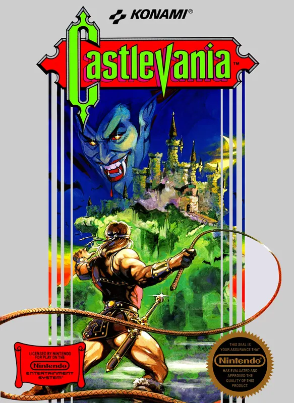 North America box art for Castlevania