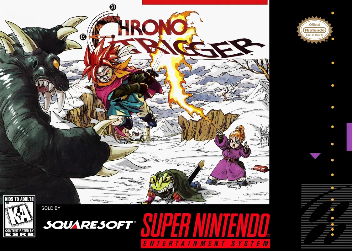 North America box art for Chrono Trigger