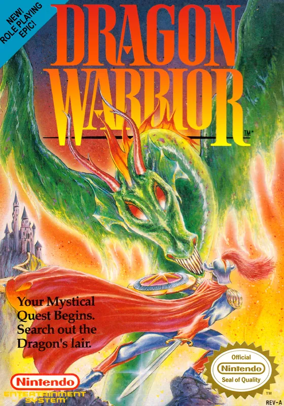 North America box art for Dragon Warrior