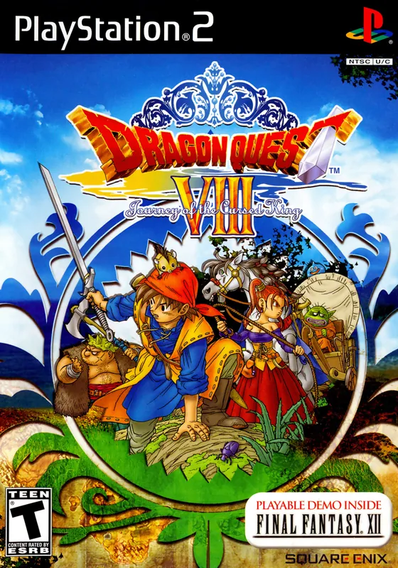 North America box art for Dragon Quest VIII: Journey of the Cursed King