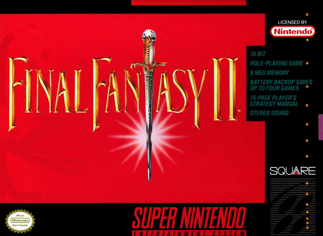 North America box art for Final Fantasy II