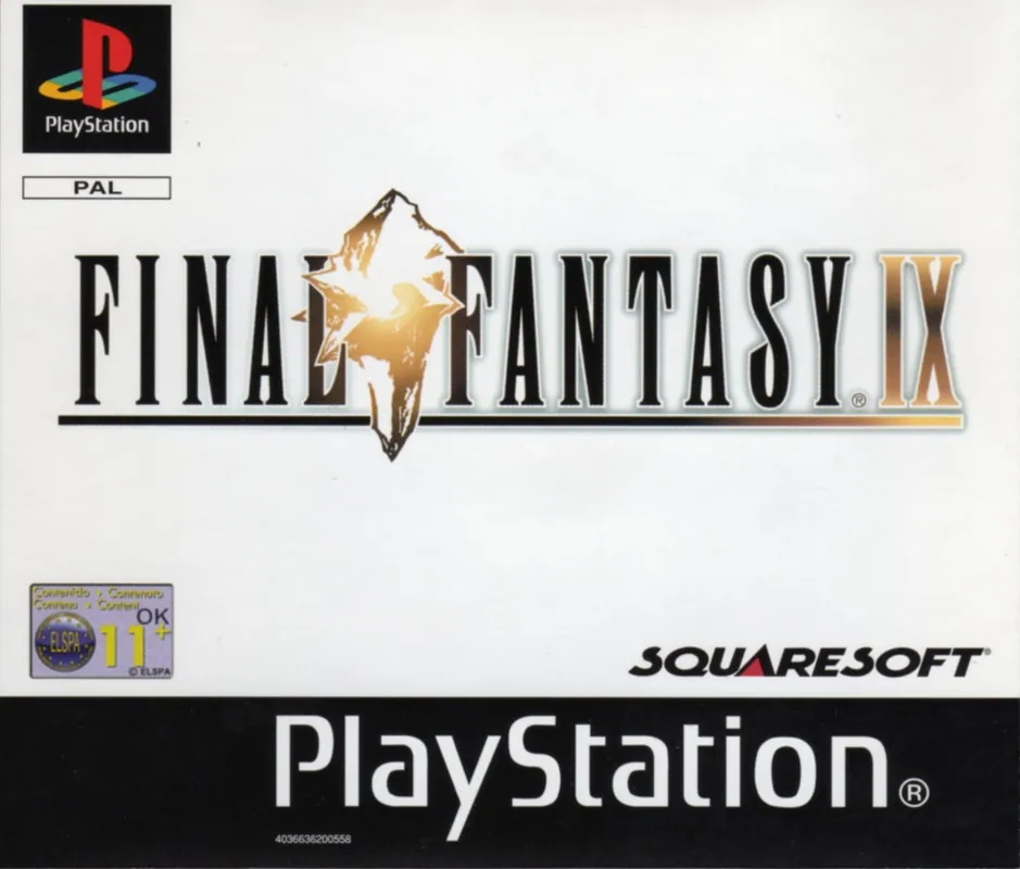 Europe box art for Final Fantasy IX