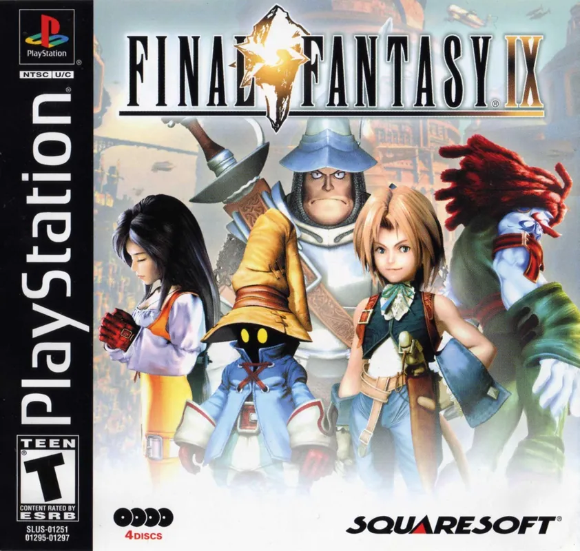 North America box art for Final Fantasy IX