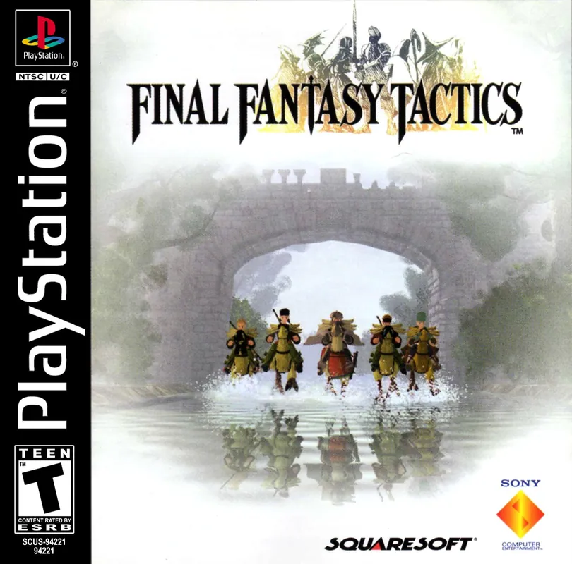 North America box art for Final Fantasy Tactics