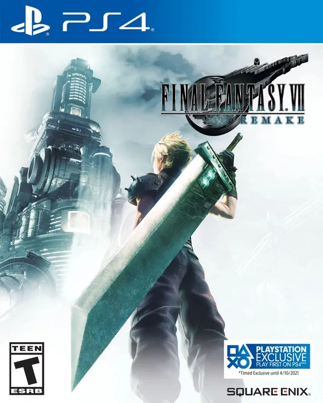 North America box art for Final Fantasy VII Remake