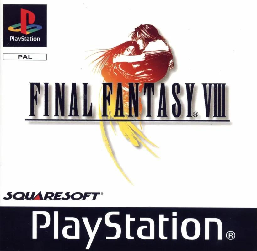Europe box art for Final Fantasy VIII