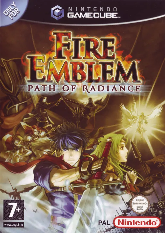 Europe box art for Fire Emblem: Path of Radiance