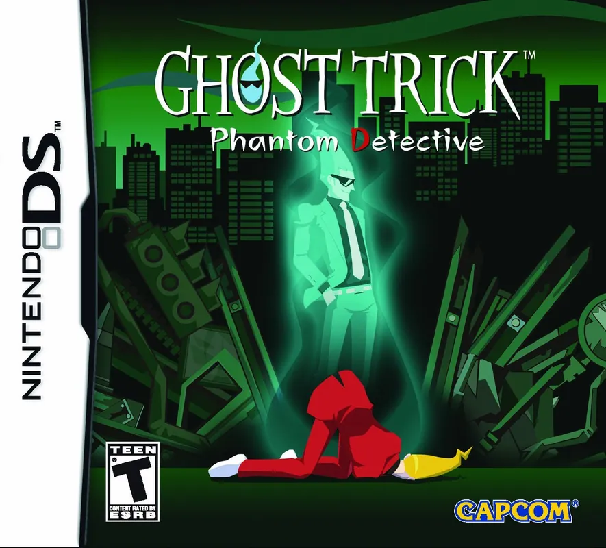 North America box art for Ghost Trick: Phantom Detective