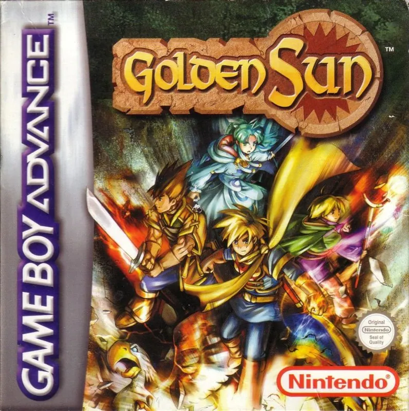 Europe box art for Golden Sun