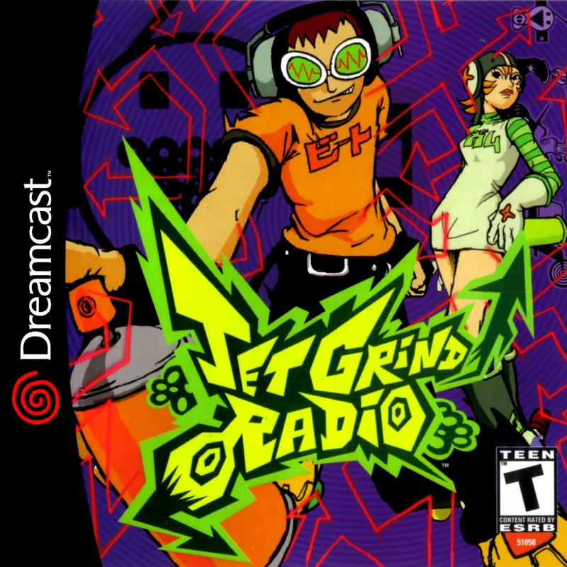 North America box art for Jet Grind Radio