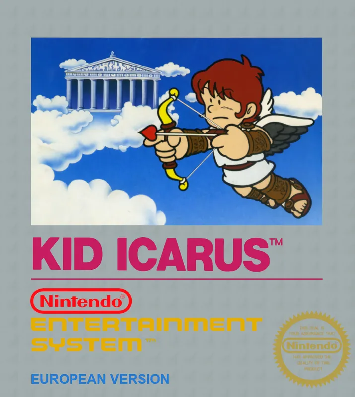 Europe box art for Kid Icarus