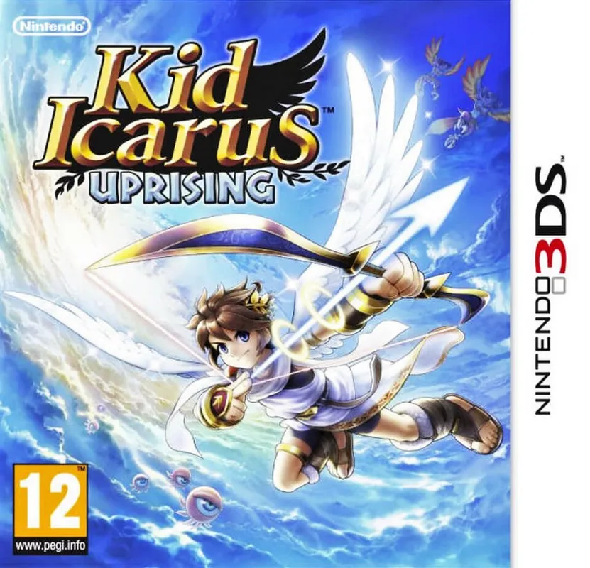Europe box art for Kid Icarus: Uprising