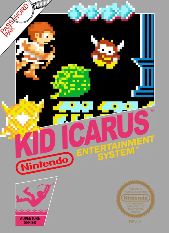 North America box art for Kid Icarus