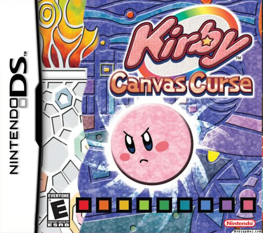 North America box art for Kirby: Canvas Curse