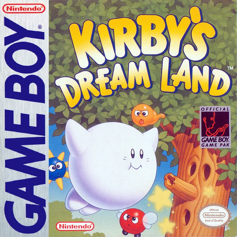 North America box art for Kirby's Dream Land