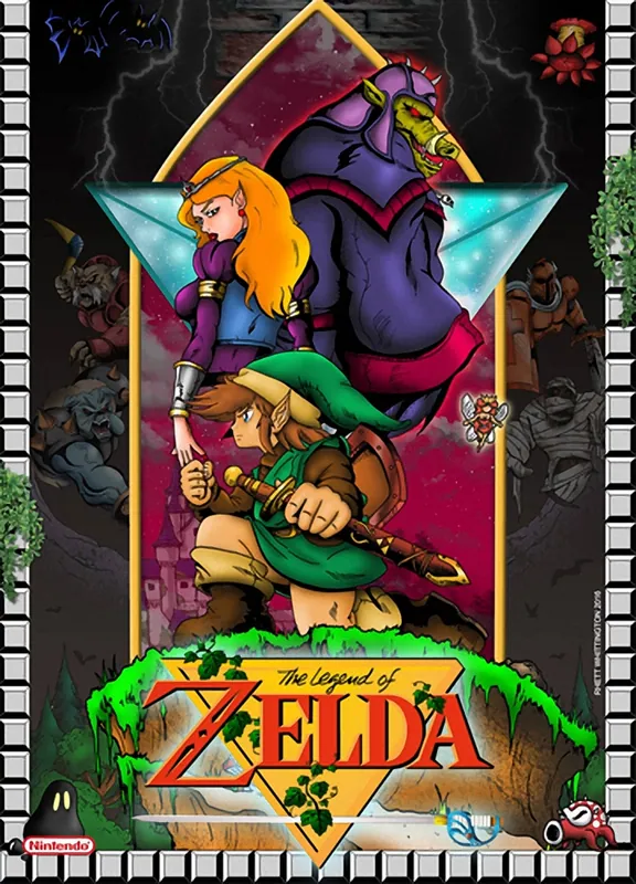 Europe box art for The Legend of Zelda