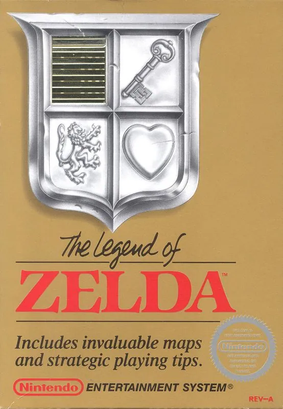 North America box art for The Legend of Zelda