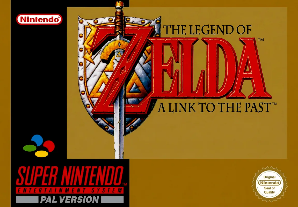 Europe box art for The Legend of Zelda: A Link to the Past