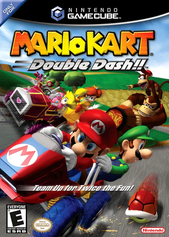 North America box art for Mario Kart: Double Dash!!