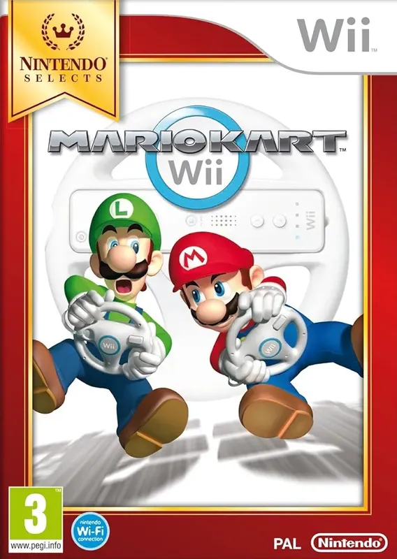 Europe box art for Mario Kart Wii