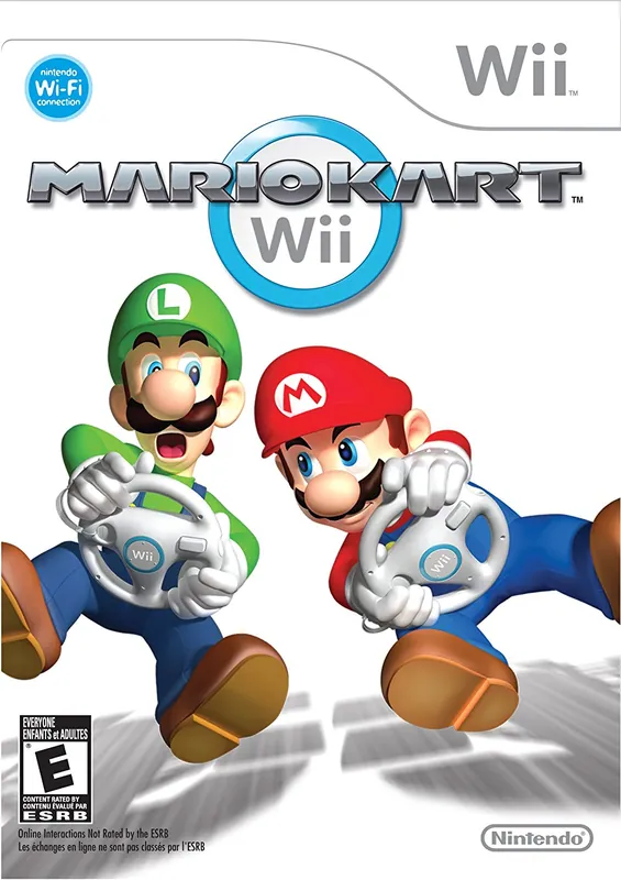 North America box art for Mario Kart Wii