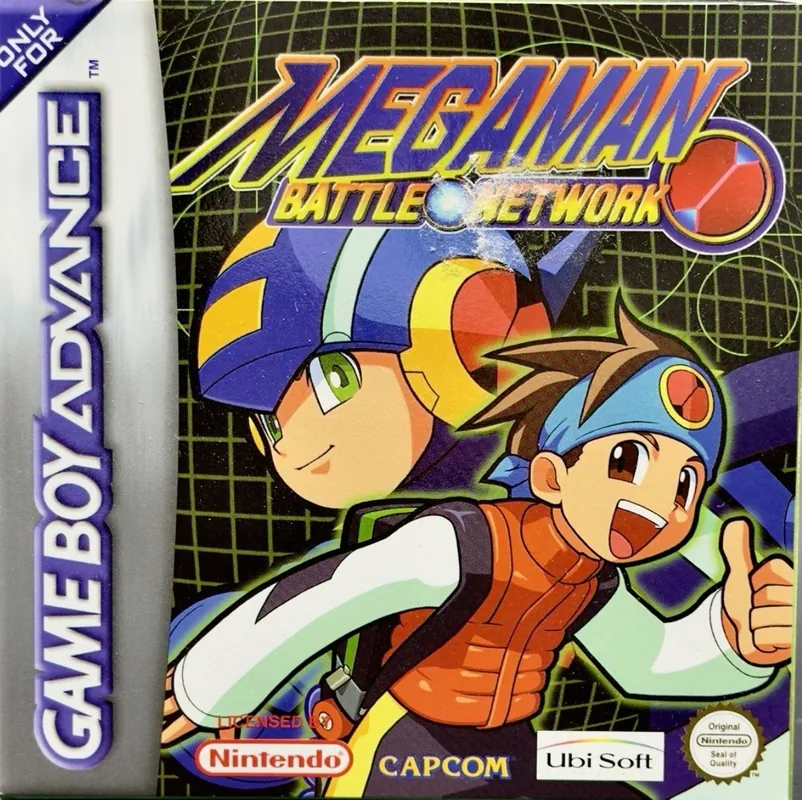 Europe box art for Mega Man Battle Network