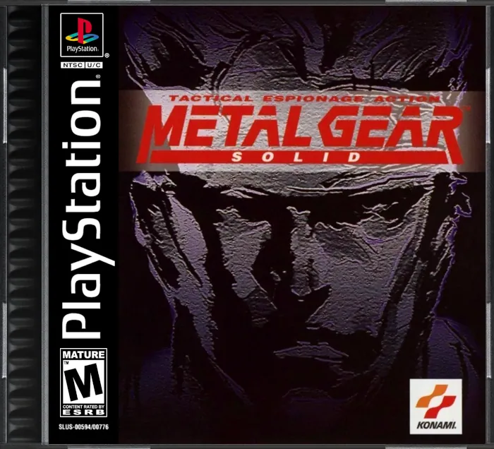 North America box art for Metal Gear Solid