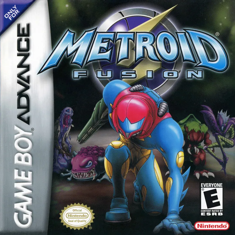North America box art for Metroid Fusion