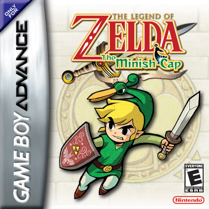 North America box art for The Legend of Zelda: The Minish Cap