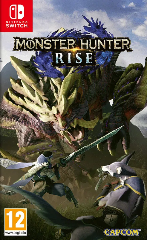 Europe box art for Monster Hunter Rise