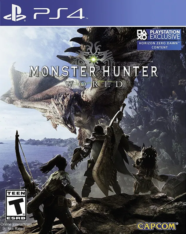 North America box art for Monster Hunter: World